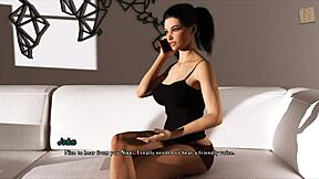 MILF receptionist gets drilled by coach in 3D game