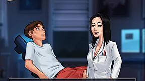 Steamy teacher and student interactions in Summertime Saga game walkthrough