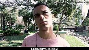 Straight Latin twink gets paid to fuck gay guy