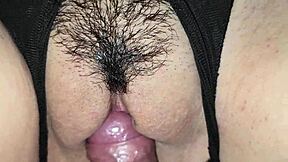 Young and horny Latina enjoys tight pussy sex