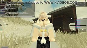 Roblox game used to create porn video with shaking ass and doggy style action