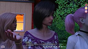 Helping the hot girls in 3D cartoon adult game part 19