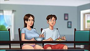 Ecchi story of Summertime saga 204: An erotic animecartoon