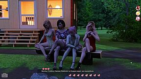 Helping the hot girls in 3D cartoon adult game part 19
