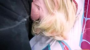 Petite blonde gets rough facefuck and anal in hentai