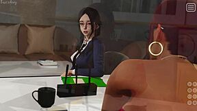 3D anime game, my bully is my lover part 30