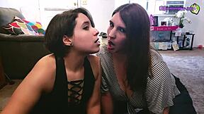 I got caught messing with hubby at Paige Steele's dinner, so she joined for appetizer fun