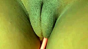 Stacy7 is a hot woman with big pussy lips and she gets a hand job