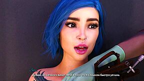 Outdoor doggy style sex in a 3D game called Being a Dik