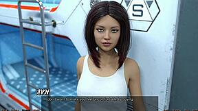 stranded in space 105 - plotting a steamy threesome with curvy bisexual neighbor
