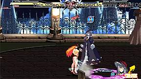 Mugen animation: Jessica vs Warugiria in a cash sex battle