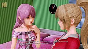Visual novel and gameplay of Harem Hotel 139 with anime porn