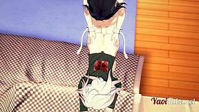 Steamy 3D Ouma x Nagito gay action in Dangan Ronpa