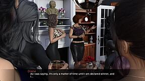 Huge tits and monster cocks in a steamy game