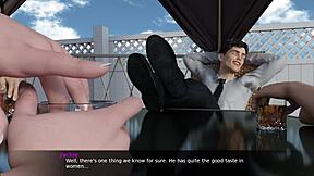 Huge tits and monster cocks in a steamy game