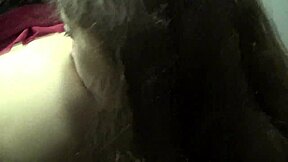 Public elevator threesome with anal sex and bisexual action