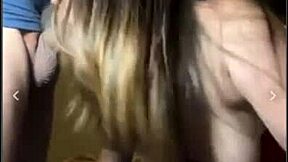 Beautiful transsexual gets a big cock in her ass