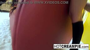 A creampie ending in a fun porn movie with a nude pornstar
