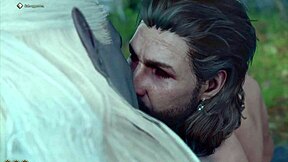 Baldur's Gate 3 naked playthrough with gay romance scenes