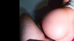 Young amateur Eliza Evans gets her ass destroyed hard