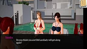 Small teens and MILFs in a kinky 3D cartoon family