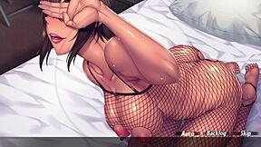 I got caught by my stepmother’s friend while I was masturbating in part 8 with English subtitles