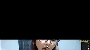 Young webcam performer from Latin America