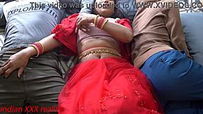 Hot milf and stepson in a forbidden missionary position in Hindi xxx