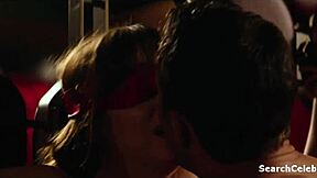 Dakota Johnson nude with bondage in Fifty Shades Freed scenes