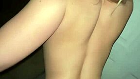 Amateurs try out public sex in a hotel room