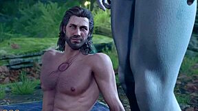 Baldur's Gate 3 naked playthrough with gay romance scenes