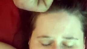 New amateur gets facial in porn video