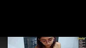 Young webcam performer from Latin America