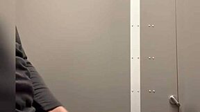 Public bathroom masturbation at Home Depot