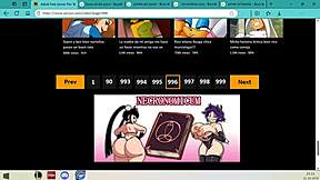 Cartoon porn with big tits and big ass in group scene