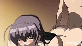 Stepmother’s big boobs in uncensored hentai video