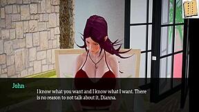 Big tits and ass get fucked hard in anime porn video