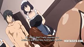 Cartoon porn with Asian teens who exchange sex for money