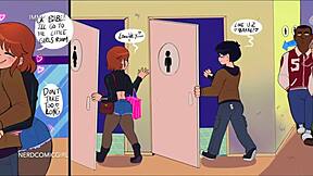 A young crossdresser gets his virgin ass fucked