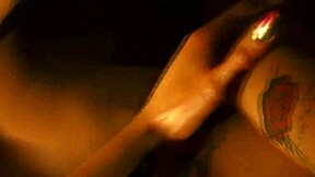 Hot cyberpunk lesbian sex in animated POV video