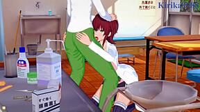 Intense threesome with Ryouko, Tearju, and Rito in 3D