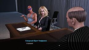 Beautiful women in hot scenes in the latest episode of the fashion business game