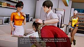 Walkthrough of the Hentai game The Academy 227