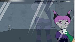 Blackfire’s hot scene in 18titan’s game