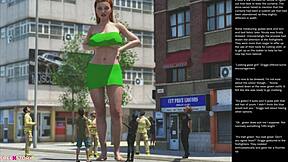 3D animated sex in Big Apple Small Gesture episode 7 with an anime theme