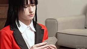 did yumeko jabami really get fucked on the table like that?
