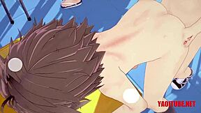 Japanese manga and anime featuring gay orgies and creampies