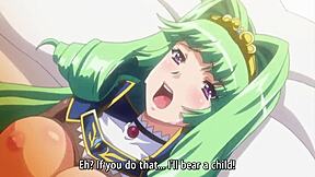 Hot busty teen gets creampied every day in anime