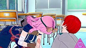 Experience uncut hentai with big tits and hardcore action
