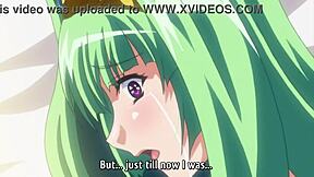 Busty Asian teen bound and creampied daily in uncensored hentai.